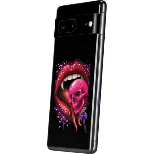 Vampire Skull Lollypop by Sarah Richter Pixel Skins